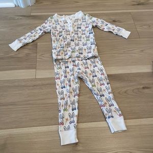 Roller Rabbit Bunny pajamas baby 12-18 mo